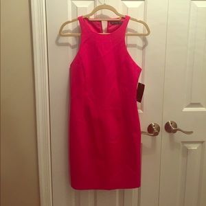 Zara hot pink dress, size S, with tags