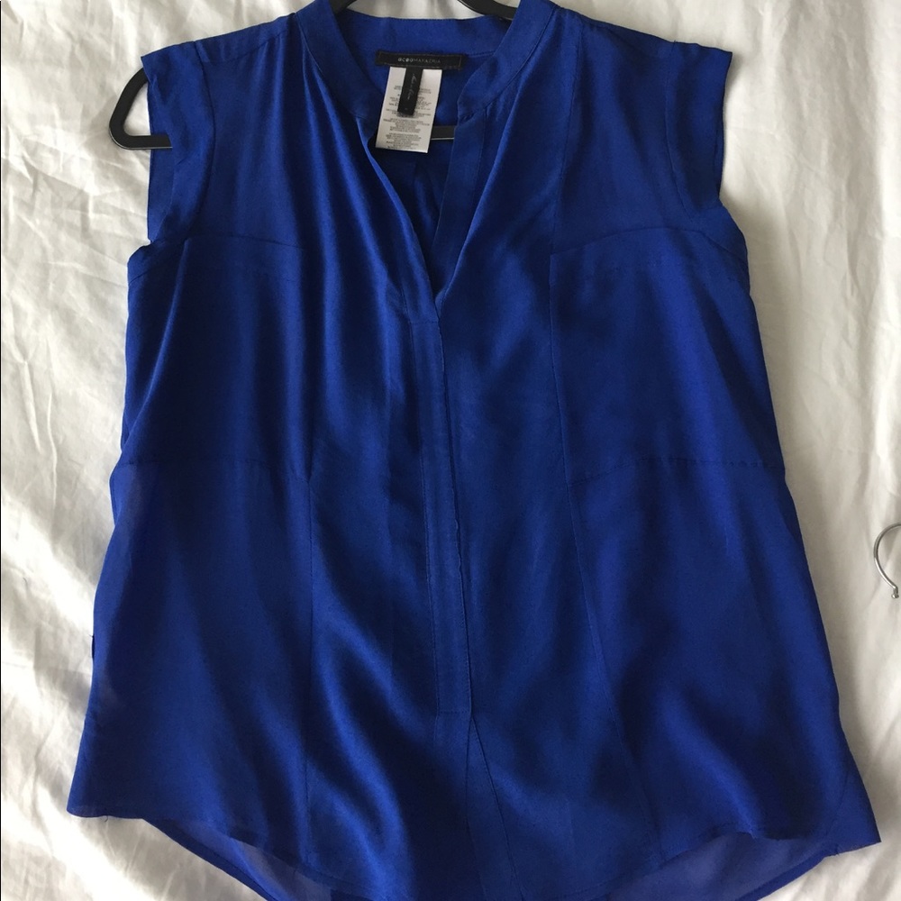 BCBG Sheer Blouse