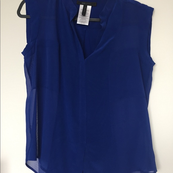 BCBG Sheer Blouse - Picture 2 of 4