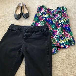 👖 🎉PRICE DROP🎉👖LOFT Modern Skinny Black Jeans