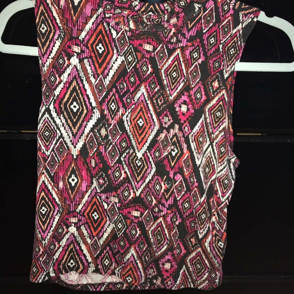 Turtle Neck Cropped Tank Top