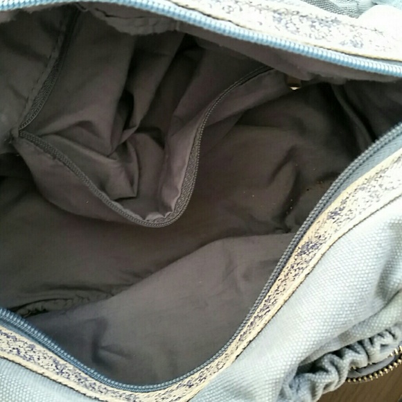 Blue Canvas Purse - Picture 2 of 4