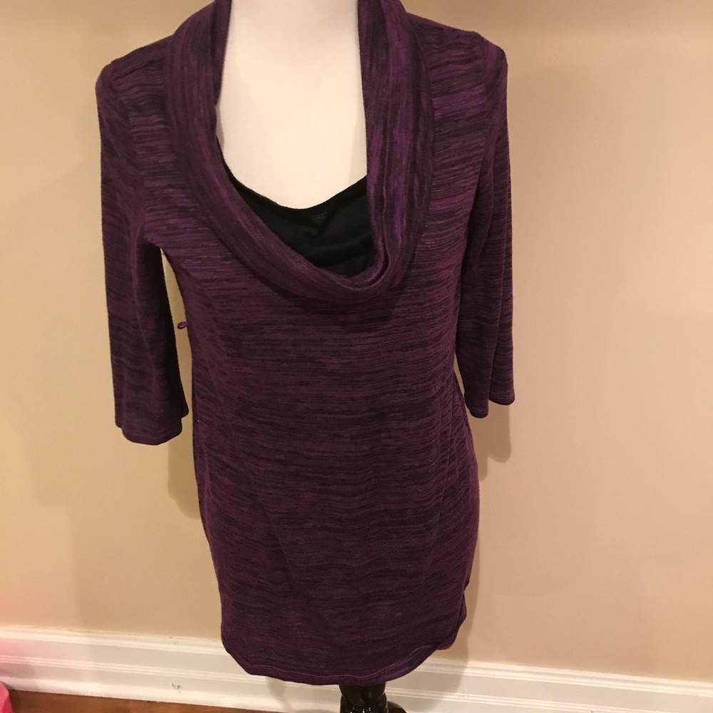 Maternity nursing sweater breastfeeding shirt top