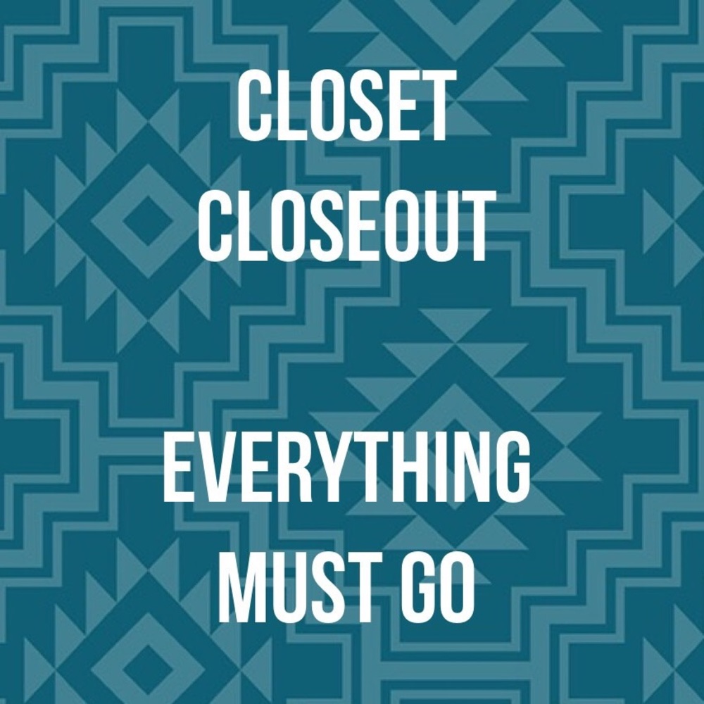 ❌CLOSET CLOSEOUT❌