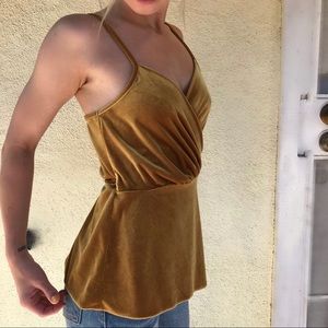 Velvet Gold Tank Top