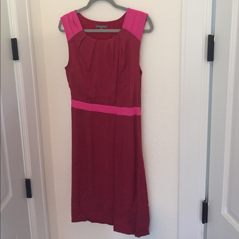 Pink & red Tinley Road dress
