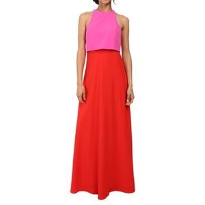 WORN ONCE - Jill Stuart Two-Tone Gown, Size 2