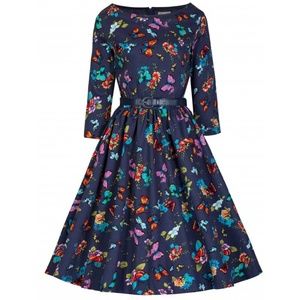 Lindy Bop 2XL Retro Butterfly Tea Dress