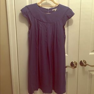 Banana Republic silk blue dress, size Petite Small