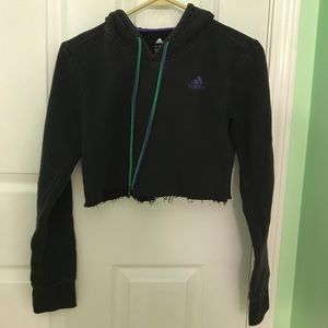 Adidas Cropped Hoodie