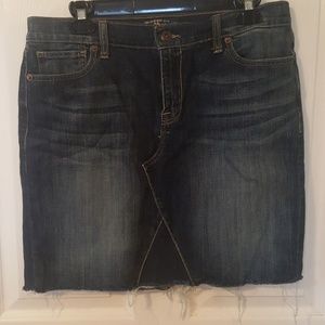 Lucky brand jean skirt