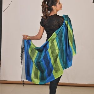 Super soft viscose cotton scarf