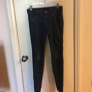 Dark blue skinny jeans