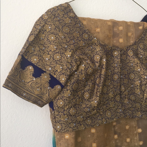 Indian Bollywood Sari - Picture 2 of 4