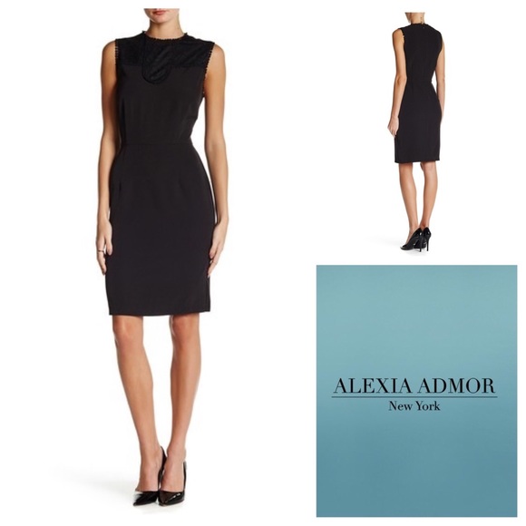 alexia admor black dress