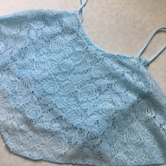 Baby blue crop top - Picture 2 of 5