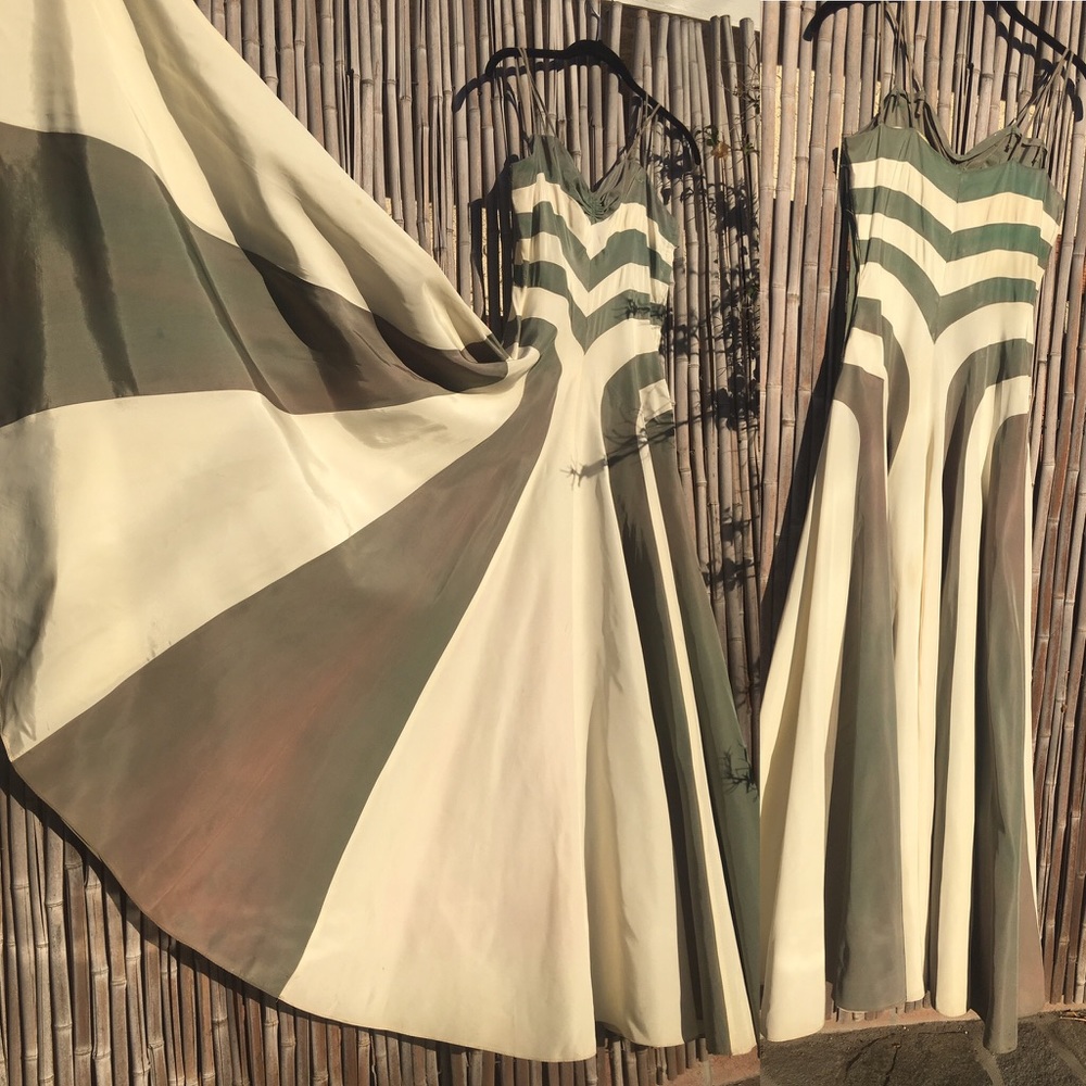 Show Stopping One of a Kind 1950s Ball Gown