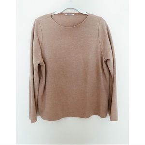 ZARA BROWN COZY SWEATER