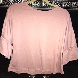 Light pink cotton blouse