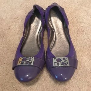 Coach ballet flats