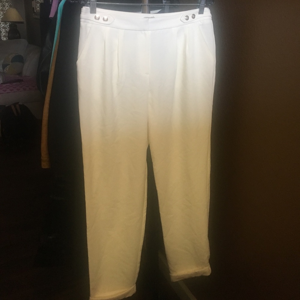 Women's cream trouser Pants