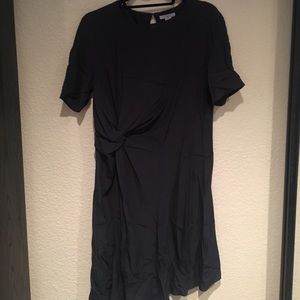 Dark Gray Shift Dress