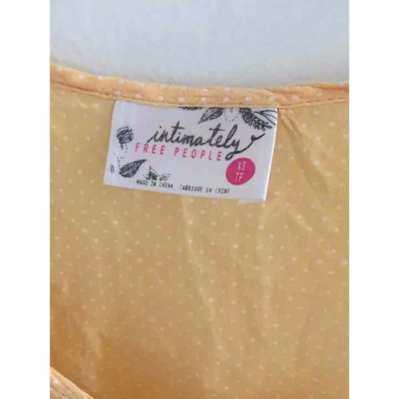 Free People Trapeze Slip- Orange - Picture 3 of 3