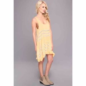 Free People Trapeze Slip- Orange