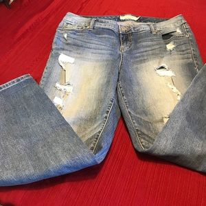 Torrid Distressed Boyfriend Jeans