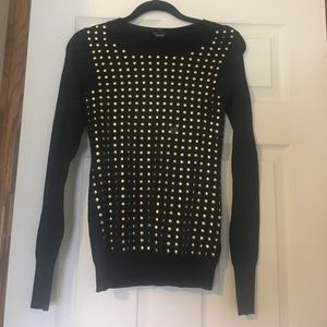 Express studded sweater