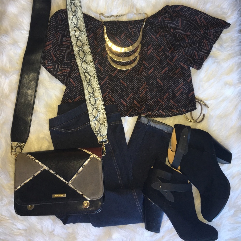 Off the shoulder crop top