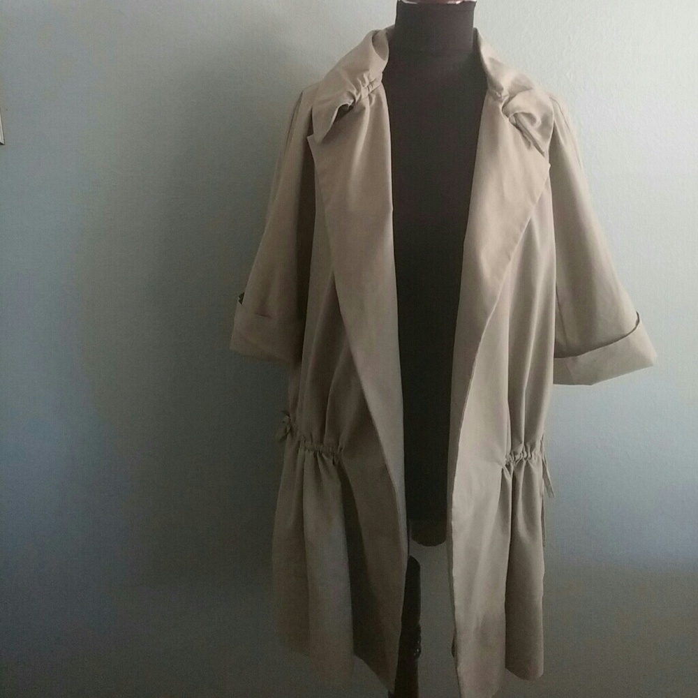 Dkny 3/4 sleeve Overcoat