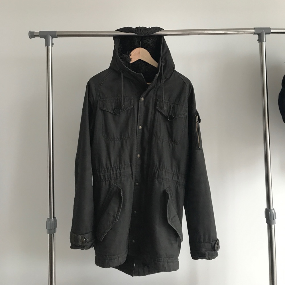 Off-Black Insulated Jacket | Spiewak & Sons