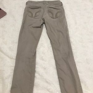 Cream khaki jeans