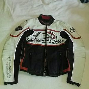 Harley Davidson Screaming Eagle riding jacket.