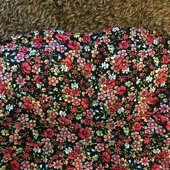 NWT floral print strapless babydoll dress 👗👚 - Picture 3 of 4