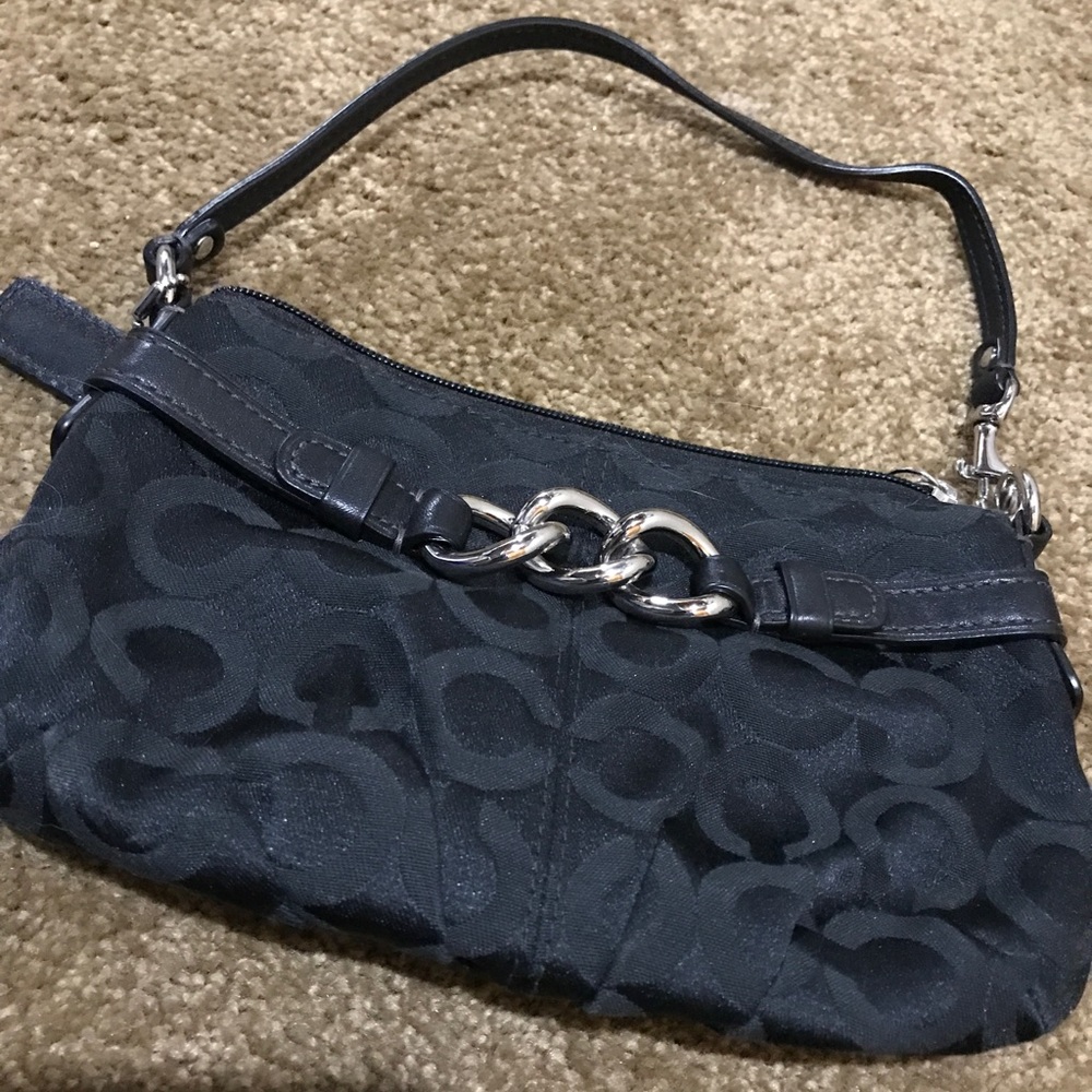 Small Coach Wristlet