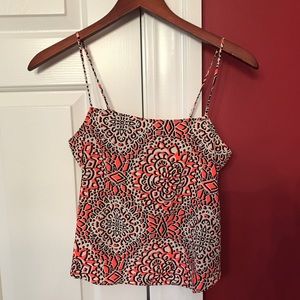 Topshop Neon Pink Crop Top - Petite US 2