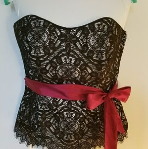 White House Black Market Bustier