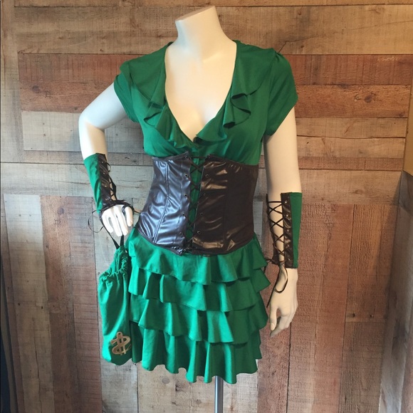 Dreamgirls Robin da Hood Costume No Hat - Picture 2 of 8