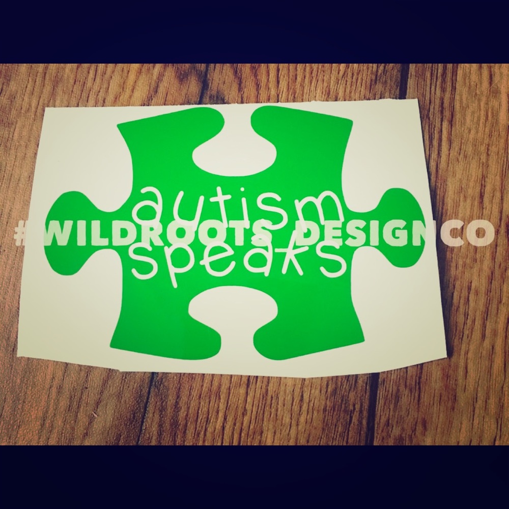Autism speaks decal