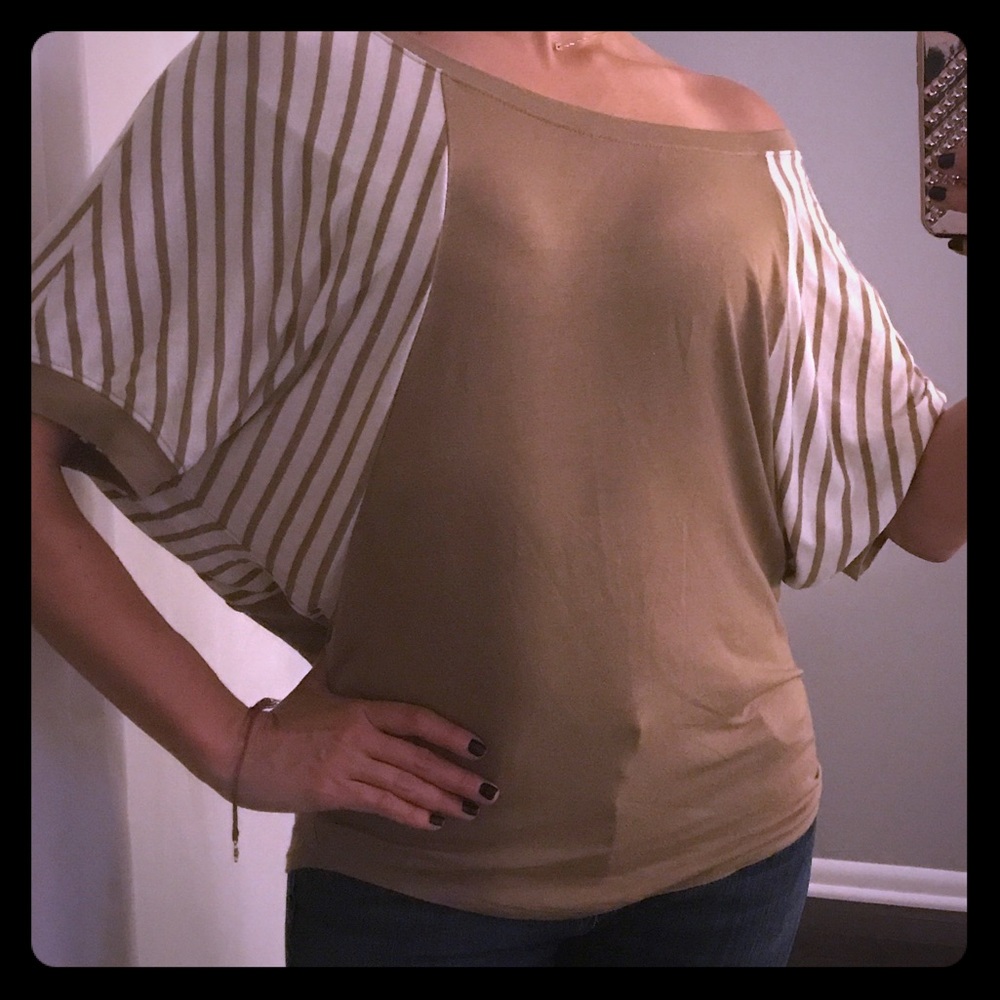 Dolman Sleeve Tee.