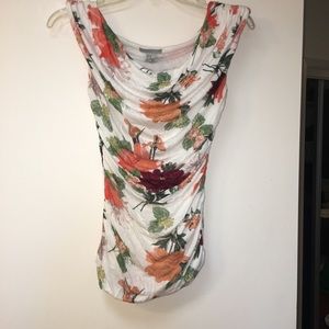 H&M ruched cowl neck top - XS