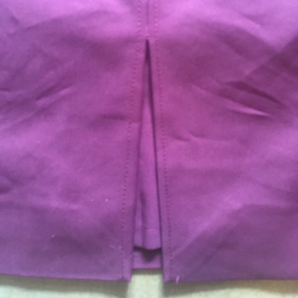 Purple Pencil Skirt WHBM - Picture 4 of 7