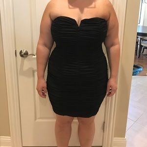 Ruched Bodycon Dress