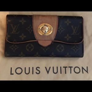Louis Vuitton wallet.