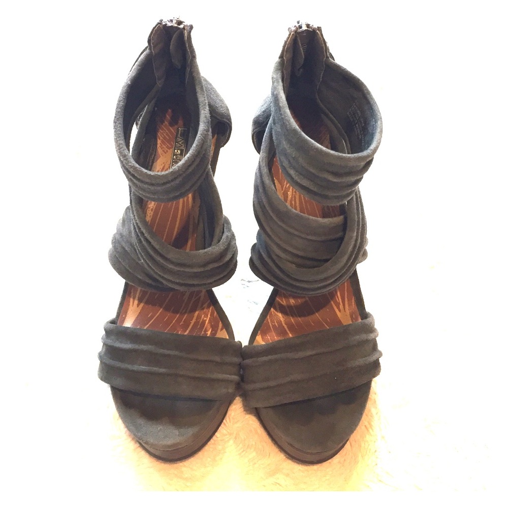 Sexy Matiko Suede Wedge Shoes