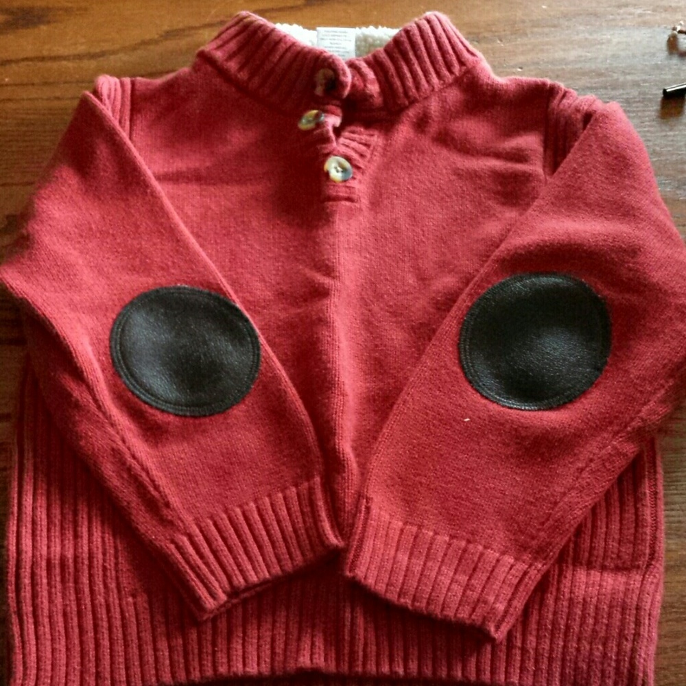 Boys mock neck sweater