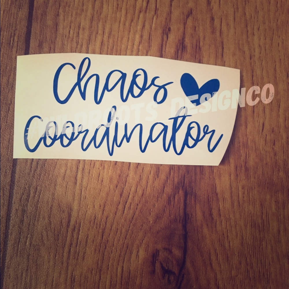 Chaos coordinator decal
