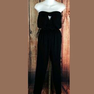 Bebe Black Jumpsuit